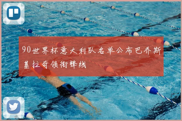 90世界杯意大利队名单公布巴乔斯基拉奇领衔锋线